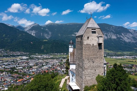 Freundsberg Castle, Schwaz, Inn Valley, Tyrol, Austria, Europe