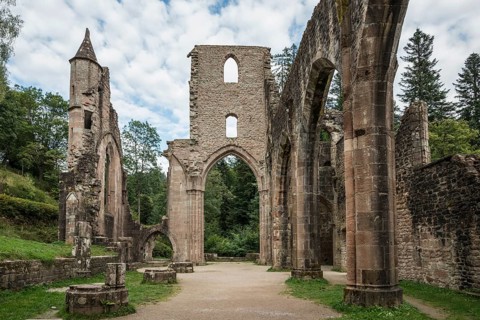 Allerheiligen monastery ruins, Ottenhöfen, Black Forest National Park, Ortenau, Black Forest,