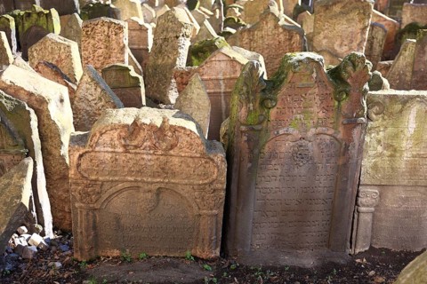 The Old Jewish Cemetery in the Josefov district is one of the most historically significant Jewish