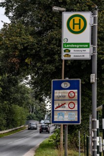 The so-called Green Border, near Straelen Niederdorf, between Germany and the Netherlands, country
