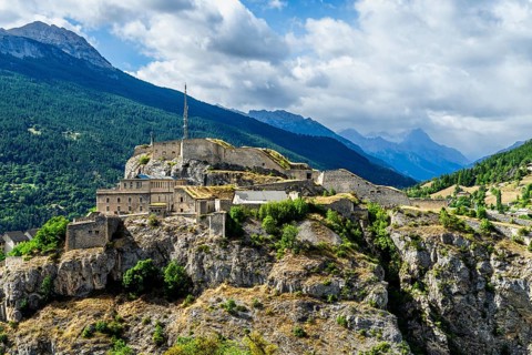 Old fortress of Briancon, Departement Haute-Alpes, region Provence-Alpes-Côte d'Azur, France,