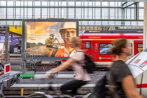 We are starting the general refurbishment. Deutsche Bahn AG announces refurbishment work on a large