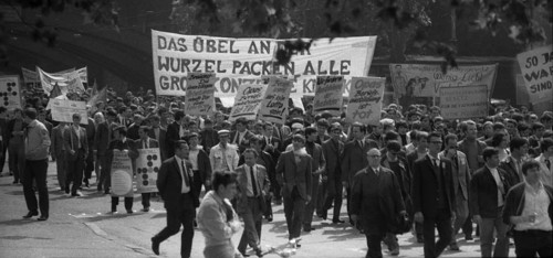 DEU, Germany, Dortmund: Personalities from politics, business and culture from the years 1965-71,