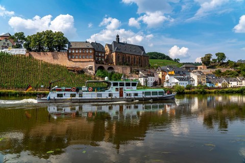 The town of Saarburg, on the Saar, Rhineland-Palatinate, Germany, Europe