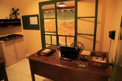 Lascaris War Rooms underground museum, Valletta, Malta, Europe