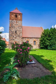 Werder village church, Jüterbog, Brandenburg, Germany, Europe