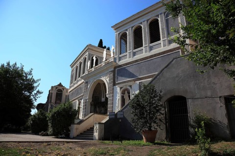 Teatro del Fontanone, Monte Palatino, Palatine, Rome, Italy, Europe