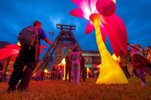 Extraschicht, the long night of industrial culture, cultural festival across the Ruhr region, 35