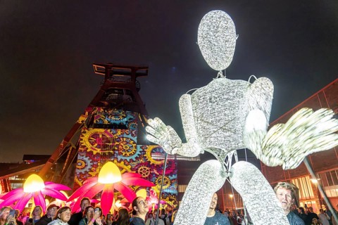 Extraschicht, the long night of industrial culture, cultural festival across the Ruhr region, 35