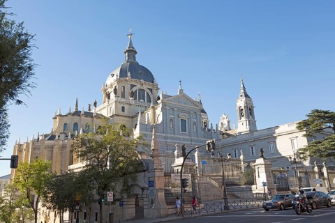 Catedral de Nuestra Señora de la Almudena, cathedral church, Madrid, Spain, Europe