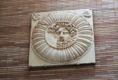 Jupiter Ammon head, Museo Nacional de Arte Romano, national museum of Roman art, Merida,