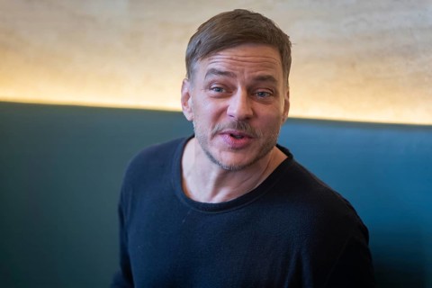 Tom Wlaschiha - Press event for the moderation of the SemperOperaball 2024, Dresden, Saxony,