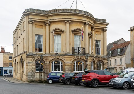 Town hall council offices building, Devizes, Wiltshire, England, UK architect Thomas Baldwin 1808