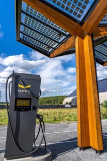 E-fuelling station on the site of the former Lohberg colliery in Dinslaken, 4 300 kW fast-charging