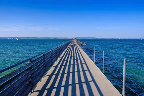 Altnauer Steg, Altnau on Lake Constance, Canton Thurgau, Switzerland, Europe