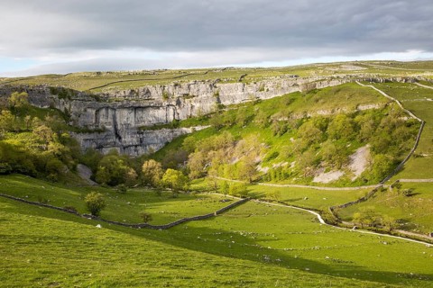 Malham Cove, Yorkshire Dales national park, England, UK