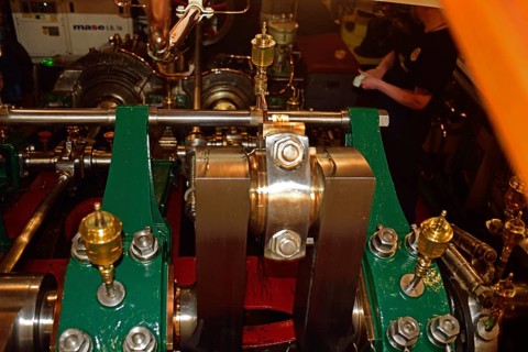Deutschland, Schleswig-Holstein, Dampfer Kaiser Wilhelm, Motor Details