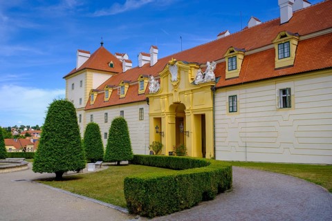 Feldsberg Castle, Valtice, Feldsberg, UNESCO, Morava, South Moravia, Moravia, Czech Republic,