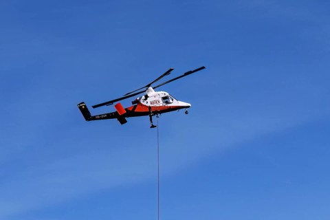 Helicopter Helicopter K-1200 K-Max from manufacturer Kaman Aerospace with Flettner twin rotor