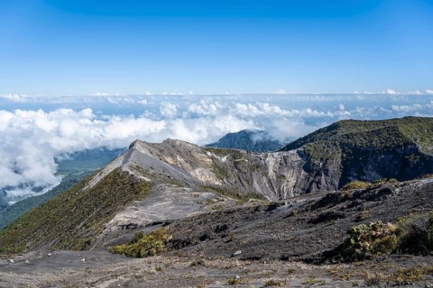 Irazu Volcano, Irazu Volcano National Park, Parque Nacional Volcan Irazu, Cartago Province, Costa