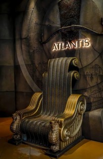 Interior design, Atlantis Palm Hotel, Dubai, United Arab Emirates, Middle East, Near East, Asia
