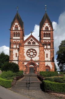 Church of Lutwinus Mettlach Germany