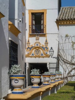 Jardines del Alcazar, Gardens in the Alcazar, Royal Palace of Seville, Seville, Spain, Europe