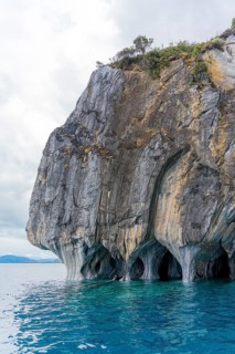 Marble Cathedral, Marble Caves, Puerto Rio Tranquilo, Chile Chico, Aysen, Chile, South America