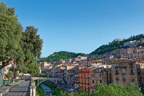 Old town of Cosenza, capital and cultural centre of the province of the same name in the Calabria