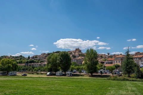 Village of Valensole, Plateau de Valensole, Département Alpes-de-Haute-Provence, Region