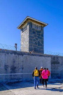 Prison, building, Robben Island, prison island near Cape Town, Cape Town, Western Cape, South