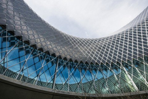 Novartis Pavilion, architecture firm AMDL CIRCLE and architect Michele De Lucchi, Novartis Campus,