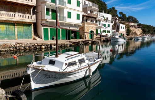 The fishing village of Cala Figuera, on the south-east coast, Majorca, Spain, Europe