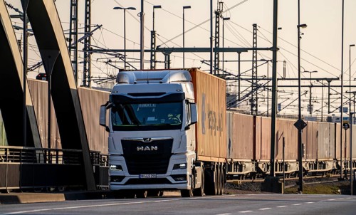 Waltershoferdam, access to HHLA Container Terminal Burchardkai, goods train route to, from HHLA