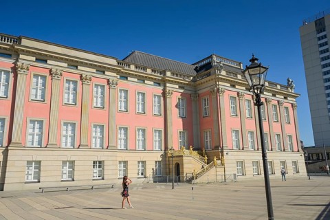 Brandenburg State Parliament, Alter Markt, Potsdam, Brandenburg, Germany, Europe