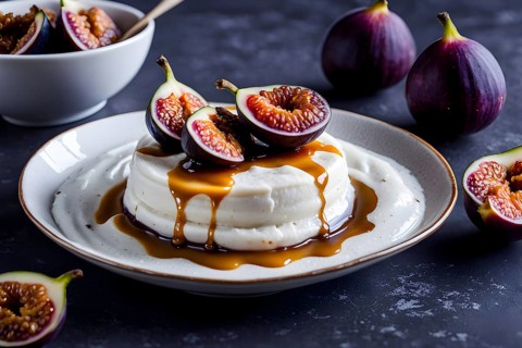 Lively and healthy mood food for dessert, AI generated, AI generated