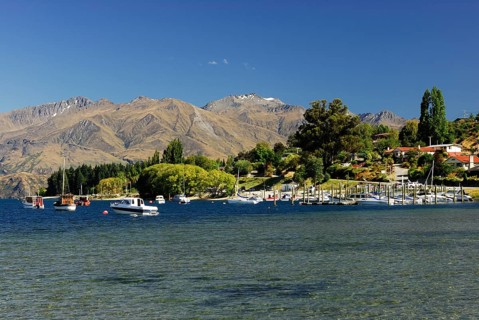 Wanaka, Lake Wanaka, Otago, South Island New Zealand, South Island, New Zealand, Oceania