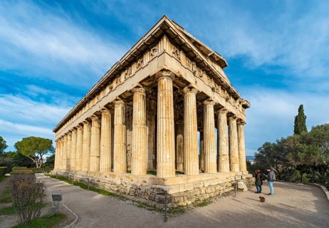 Temple of Hephaestus, Ancient Agora of Athens, Greece, Europe