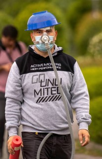 Demonstration against the restrictions in the Corona crisis, anti-vaccination, protest against