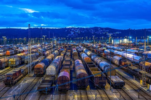The Hagen-Vorhalle marshalling yard, one of the 9 largest in Germany, is located on the
