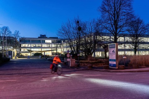 Corporate headquarters of the Galeria department stores' group, in Essen-Bredeney, on