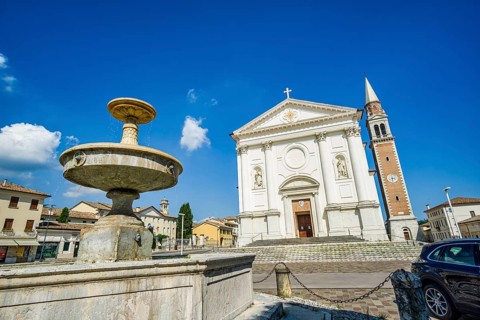 Cathedral of San Marco, Crespano del Grappa, Treviso, Italy, Europe