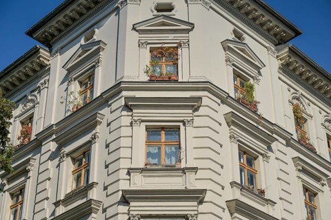 Old buildings, Nostitzstraße, Kreuzberg, Berlin, Germany, Europe