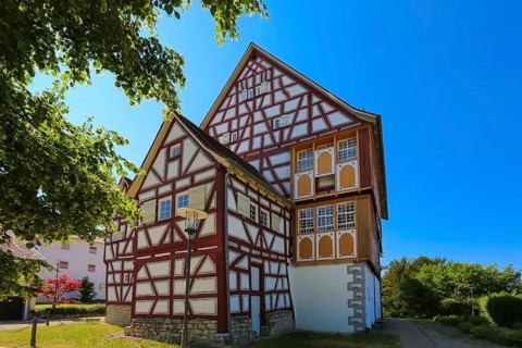 Schlössle Oberlenningen, Lenningen Castle, former aristocratic residence of the Schilling von