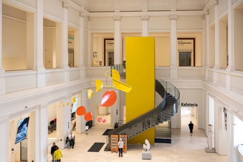 Entrance Hall, State Museum of Art, Statens Museum for Kunst, SMK, National Gallery, Copenhagen,