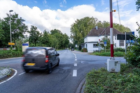Green border, Siebengewald-Gaesdonck border crossing, south of Goch, without controls, between the