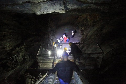 Llechwedd slate mine tourist attraction, Blaenau Ffestiniog, Gwynedd, north Wales, UK