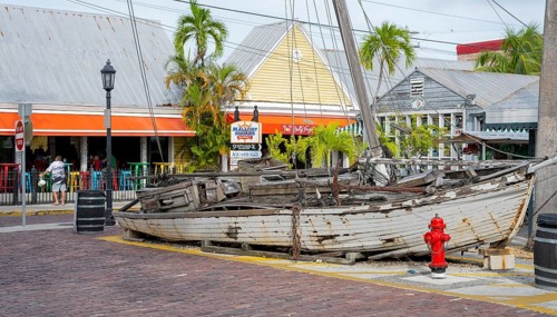 Old ship Key West Florida USA