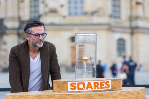 The internationally renowned artist Niclas Castello, who will be honoured with the European Art