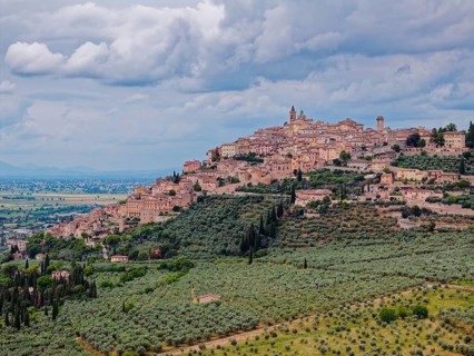 Trevi is a small Italian town in the province of Perugia in Umbria and a member of the association